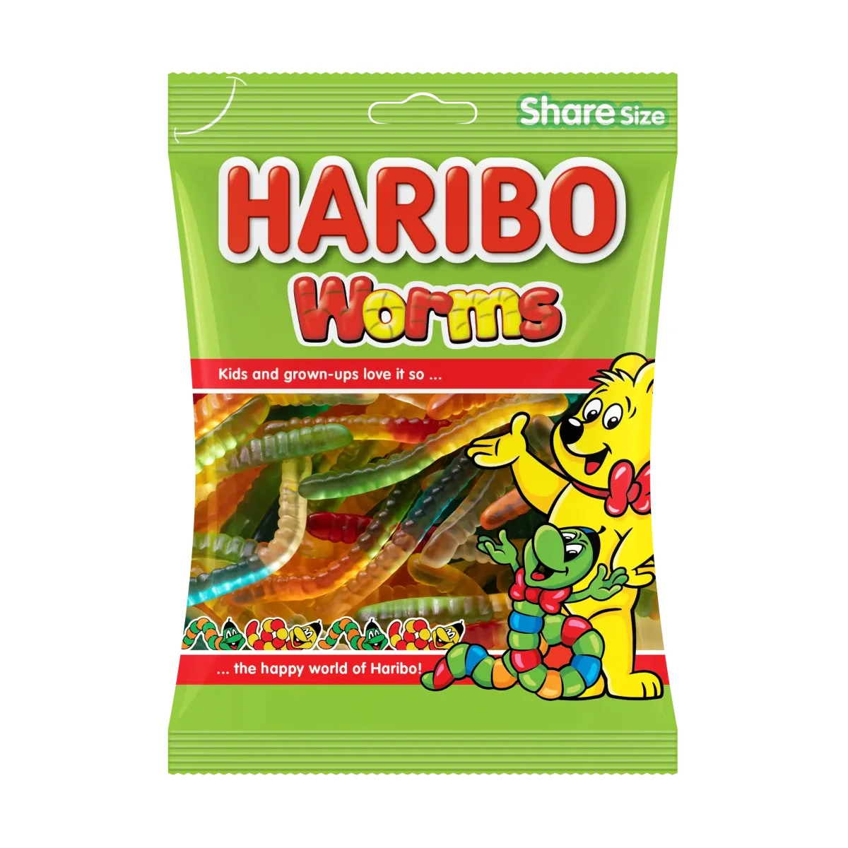 HARIBO WORMS 80G***