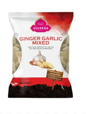 Zulekha Ginger Garlic Mixed Crushed 400g***