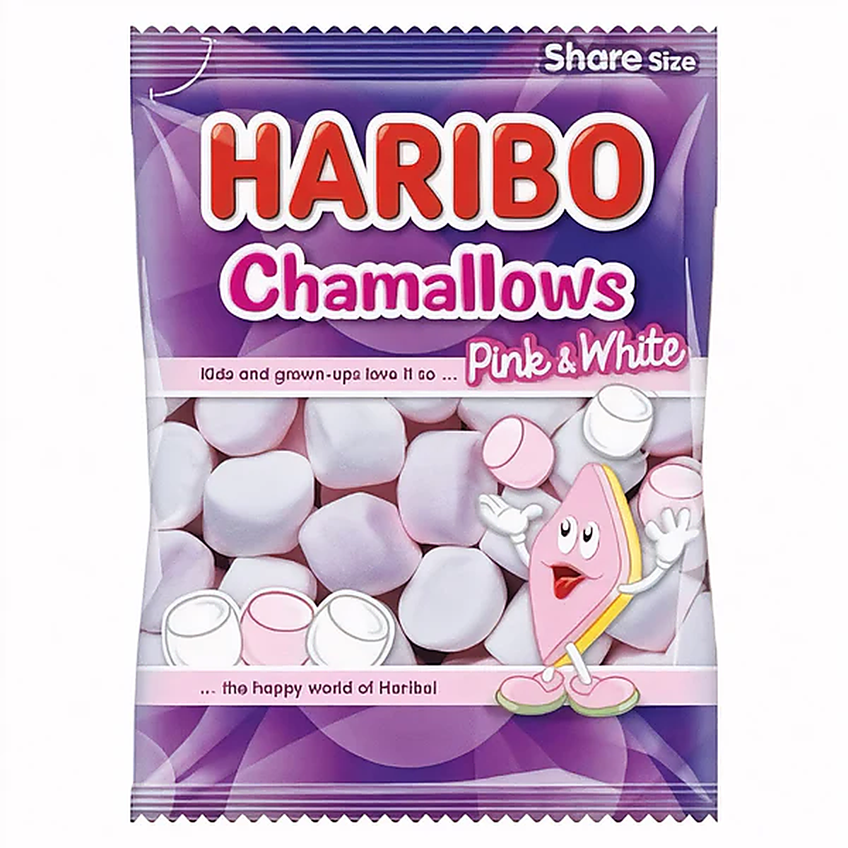 Haribo Pink & White Chamallows 70g