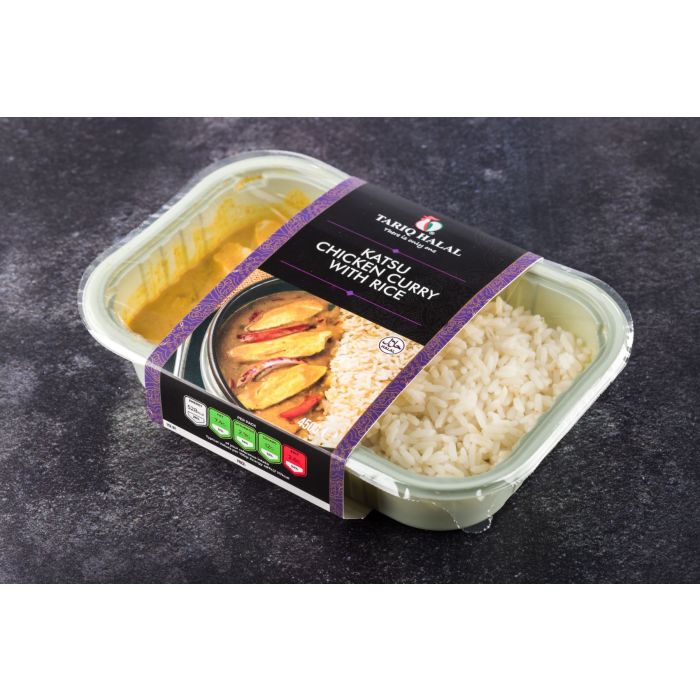 Tariq Halal Katsu chicken curry & rice 450g