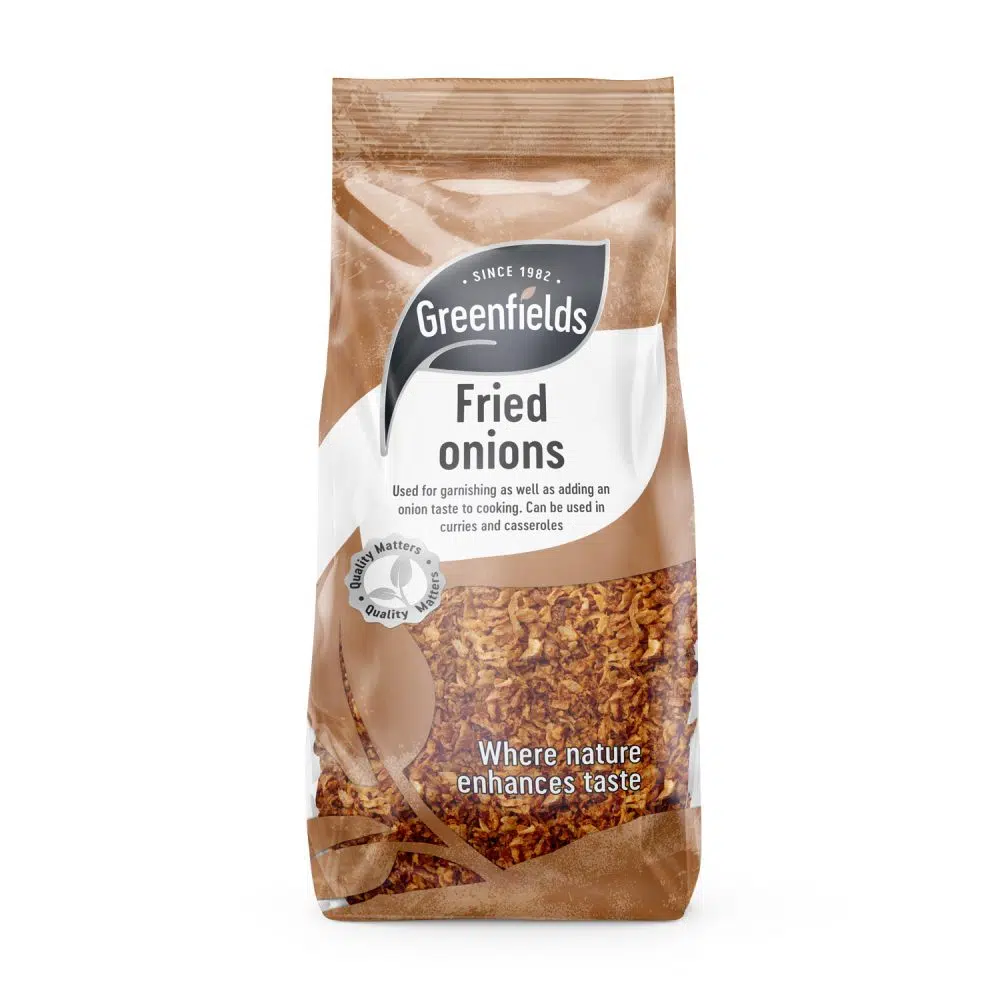 GREENFIELDS CRISPY FRIED ONIONS 125g PM1.79